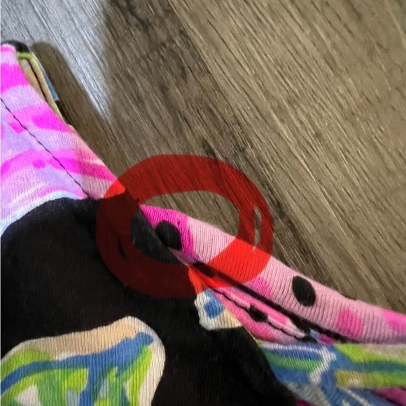 Lilly Pulitzer Girls Jena Dress in Onyx Jaguar Jungle size XS 2/3 - Picture 6 of 6